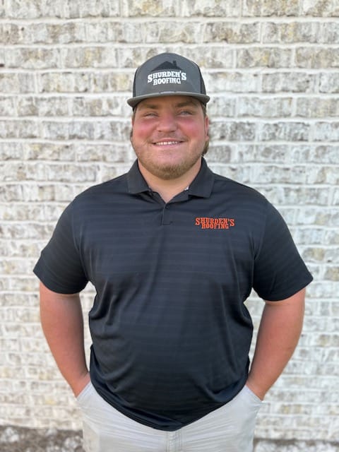 Parker Shurden, Sales & Service at Shurden's Roofing